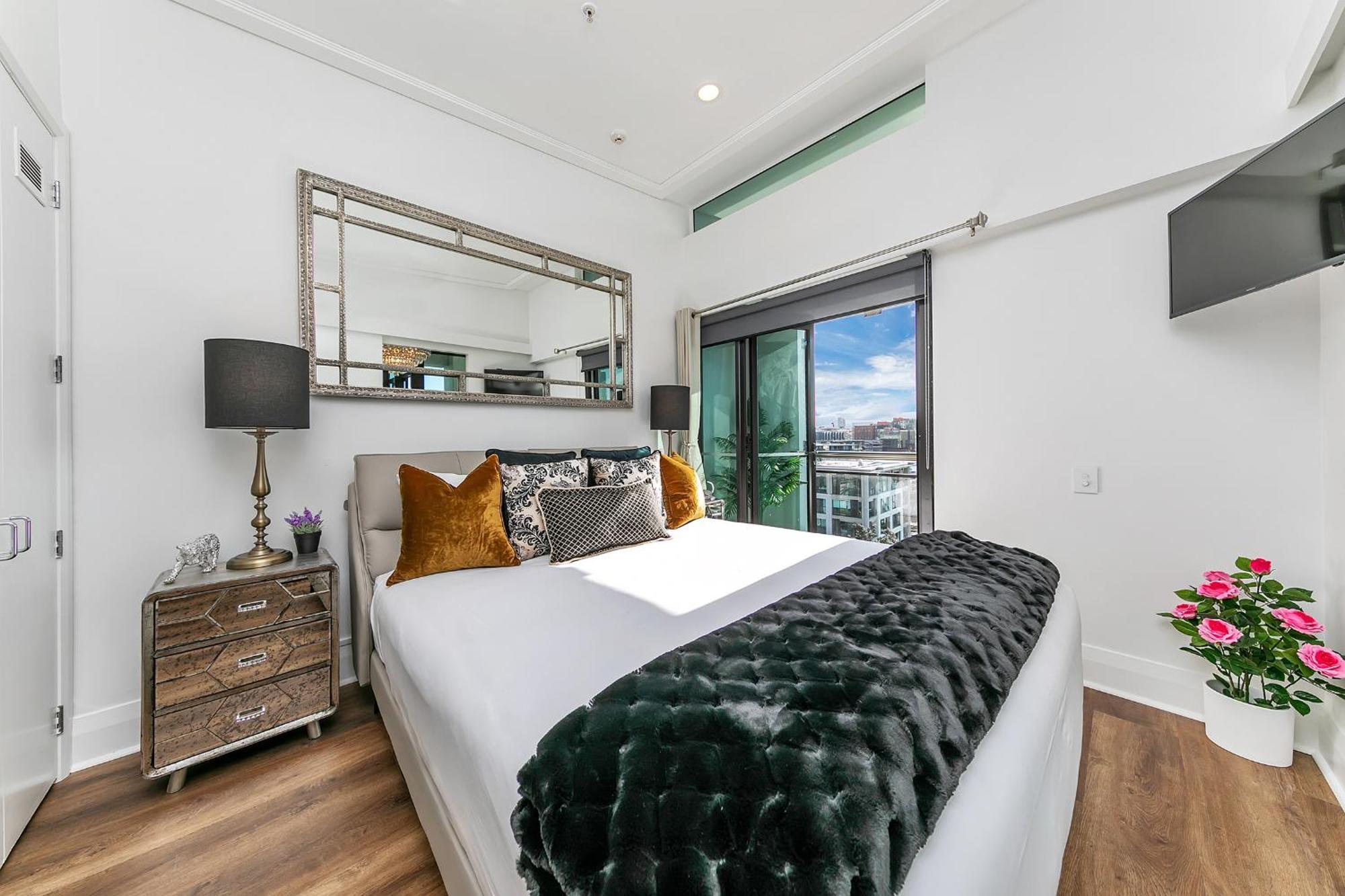 奥克兰Penthouse Crown公寓 外观 照片