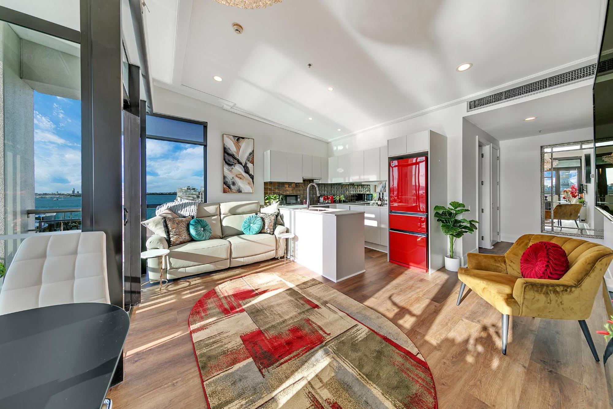 奥克兰Penthouse Crown公寓 外观 照片